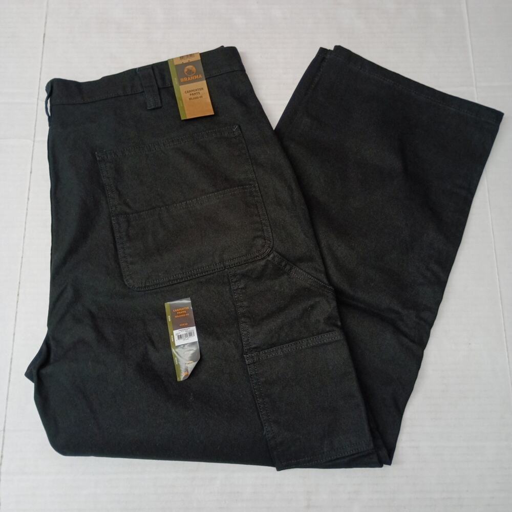 Brahma‎ Work Carpenter Pants Men's Size 40x30 Black Relaxed
